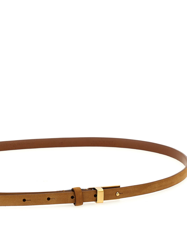 Suede Belt Belts Brown