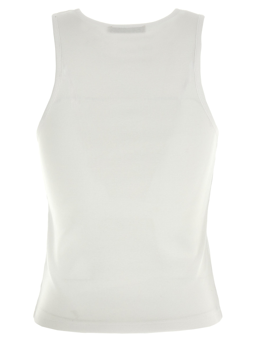 Oval T Tops White