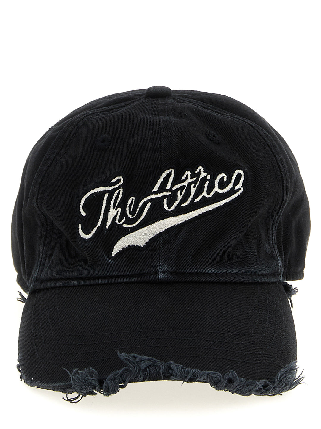 The Attico Logo Embroidery Hat Hats - Black | 676295c542cb27d96b527a450494406b48972cf2