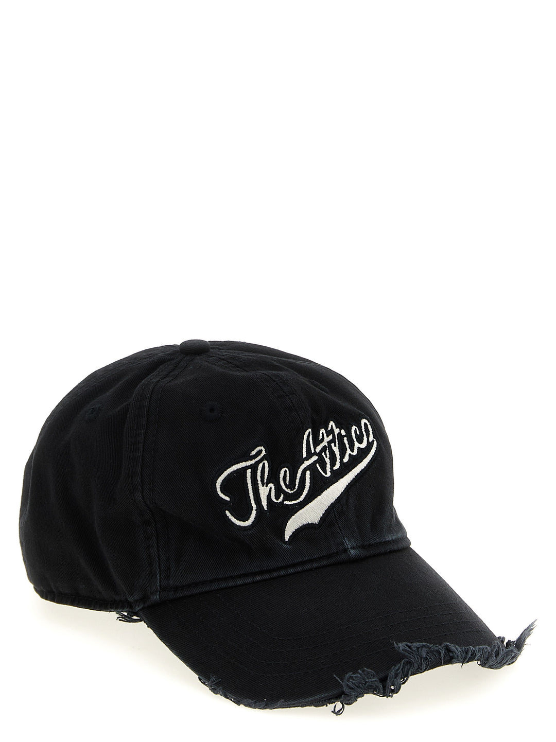 The Attico Logo Embroidery Hat Hats - Black | 38692ea16f5651a11e000437f32a6577d5e0e43b