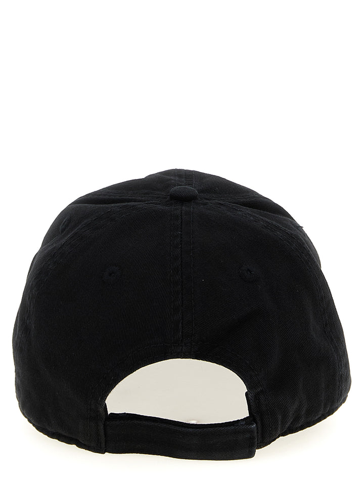 The Attico Logo Embroidery Hat Hats - Black | b23a769adfdda497a1707d5f79962df8c3bbc0db