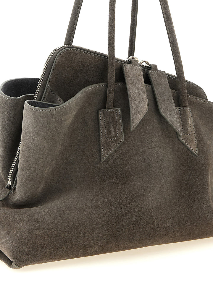 The Attico La Passeggiata Medium Shoulder Bags - Gray | 5ac86f391a57dcda3561129278311ed8fecd40b5