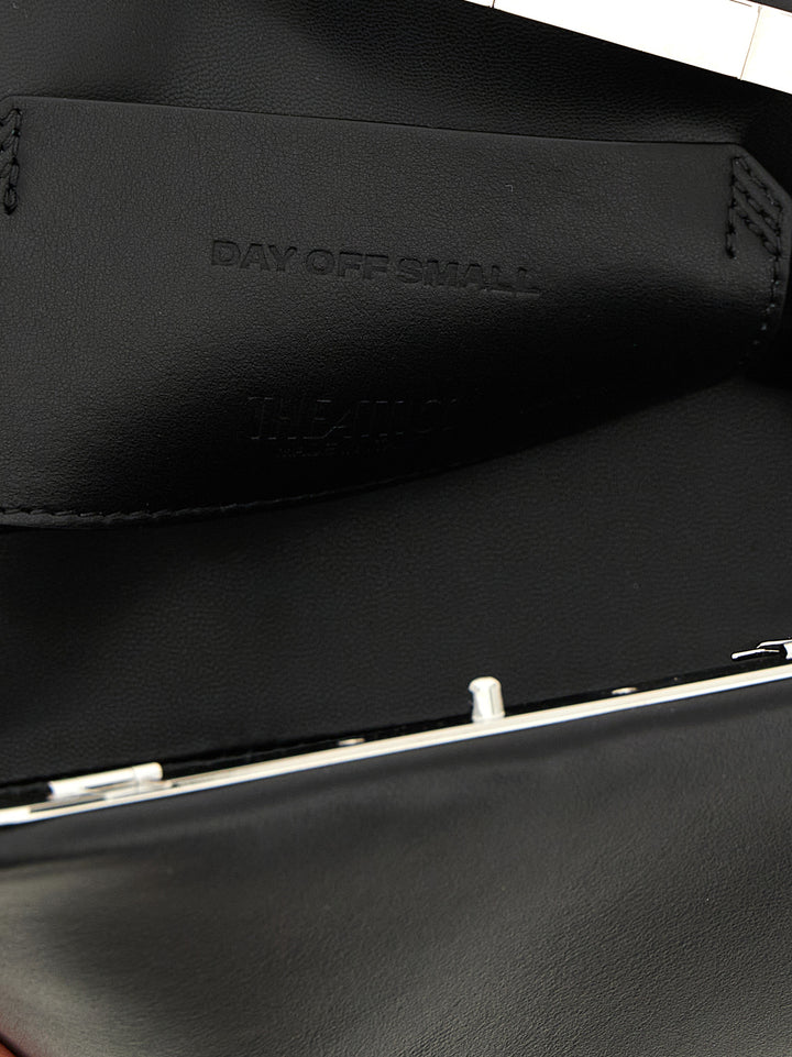 The Attico Day Off Small Clutch - Black | 736746dc2750e5f9645629320ae1f564c8f9ebe6