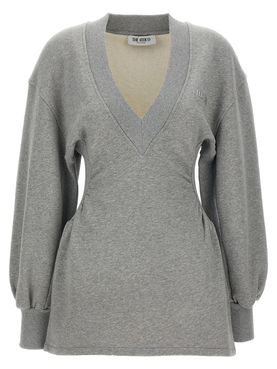 Sweatshirt Dress Dresses Gray
