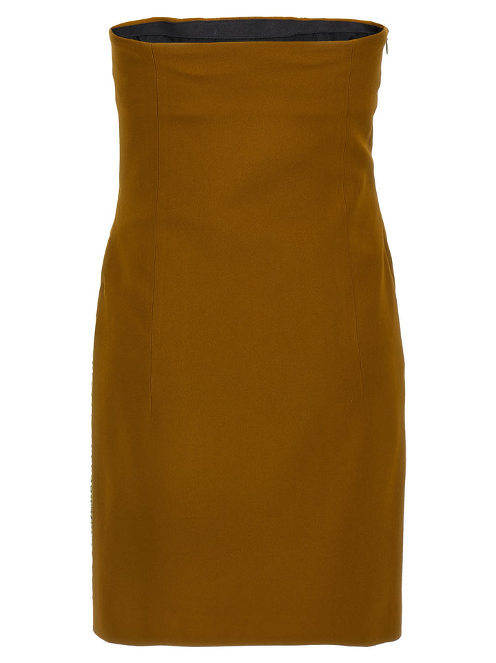 The Attico Sequin Insert Dress Dresses - Green | 6d412cca6953551cc6b1b2e42f1878f57fa69968