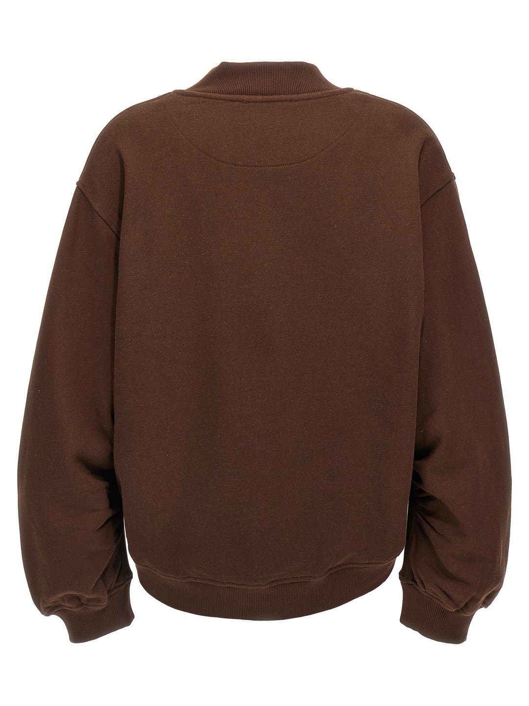 The Attico 3d Logo Sweatshirt - Brown | a9e3e1a08ab13f5ec0ebbadee8f4f5e8948eb0e8