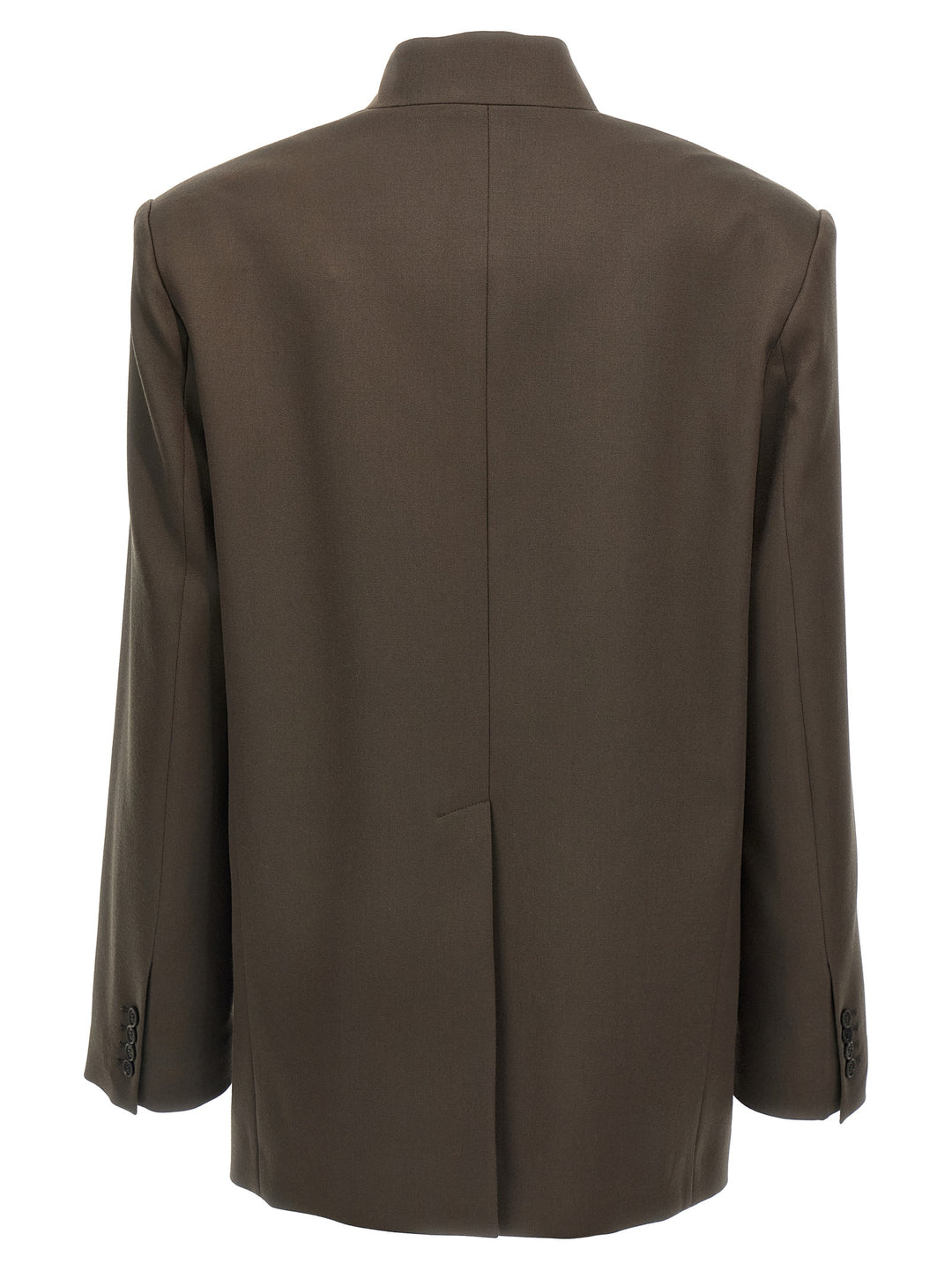 The Attico Maxi Shoulder Strap Blazer BlazerS - Brown | 4439df451d05da3638365eaf57eaac8e29ab2462