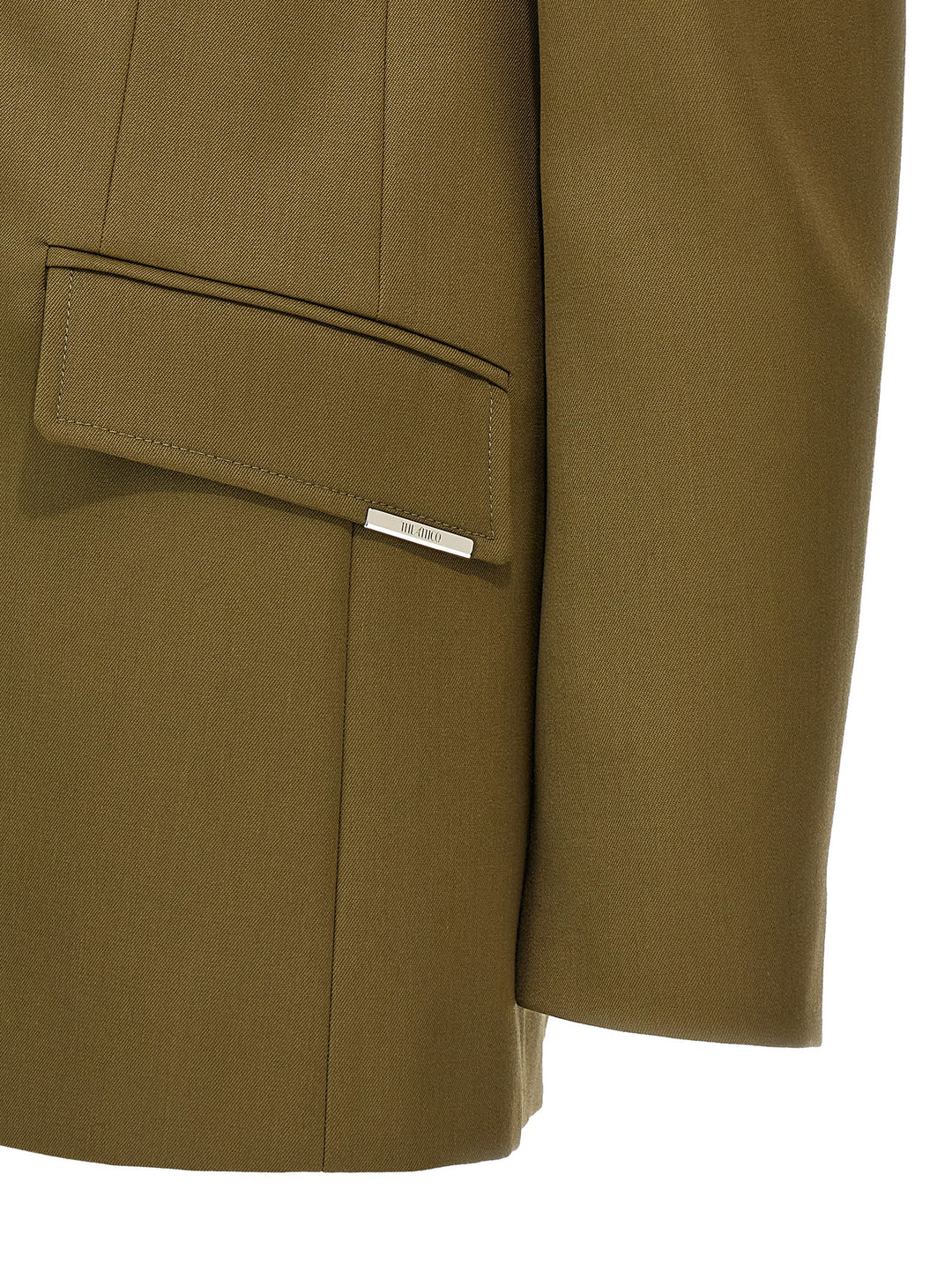 The Attico Maxi Shoulder Strap Blazer BlazerS - Green | e668a6dafc9633a312f341ac9ecdfb8471d9ee7f