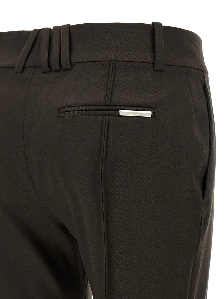 The Attico Flared Pants - Brown | 2be87e4733bf79c2270221ba1830bd95c6fc6785