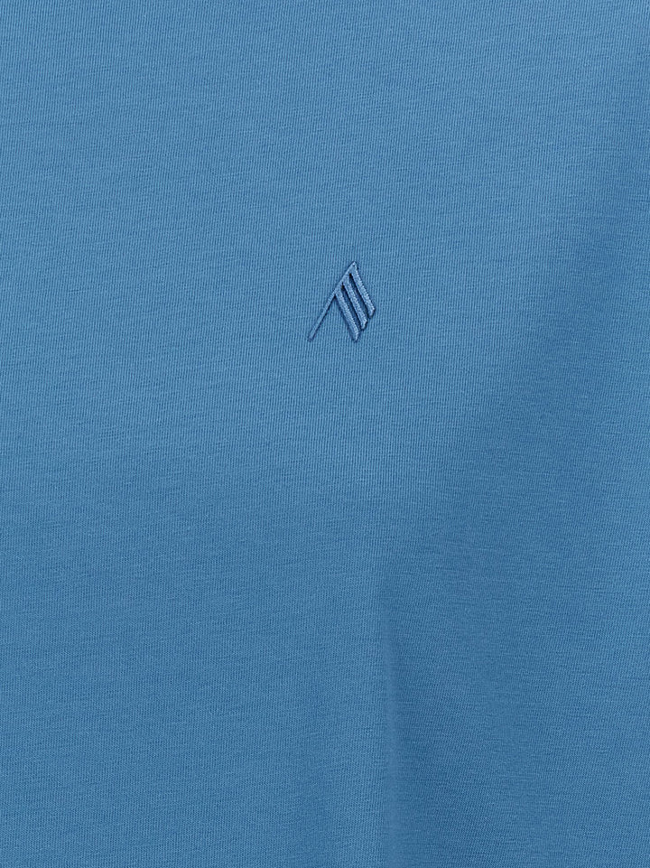 The Attico Maxi Shoulder Strap T-shirt - Light Blue | 517d33d1acbdafea946a44b311cbcd2d421405b7