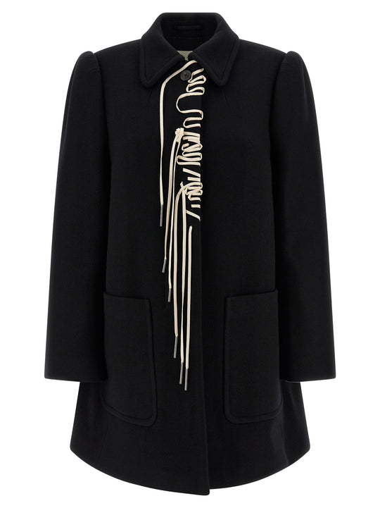 Rebela Coats And Trench Coats Black