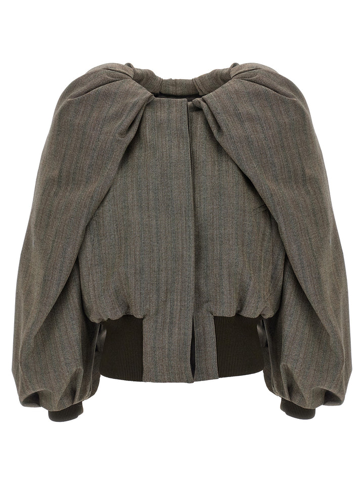 Dries Van Noten  Virginny Puffer Jackets - Gray | 670bd2cb718df1449bcee78934b7b049d4812aac