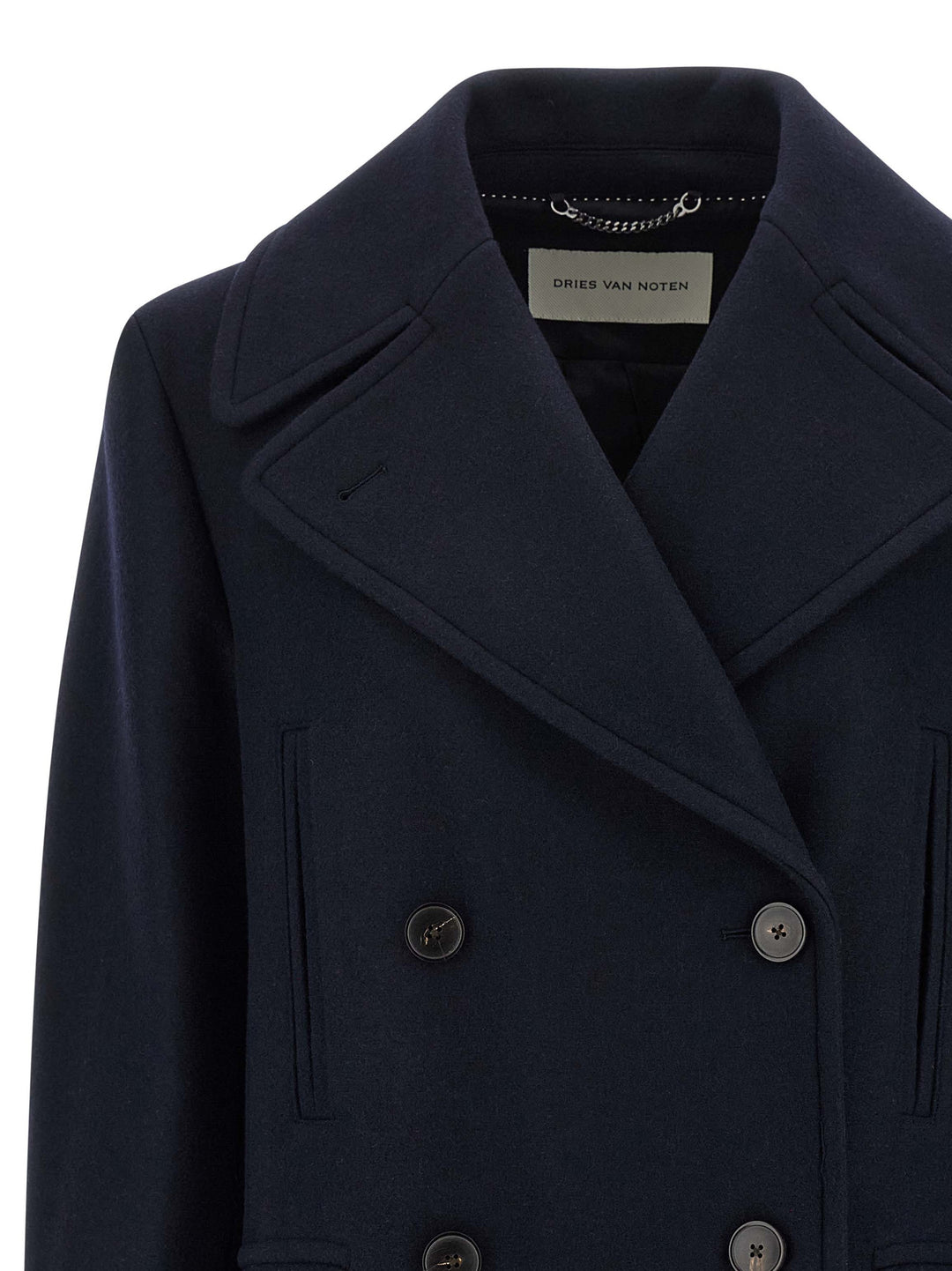 Dries Van Noten  Vafel Coats and Trench Coats - Blue | 4a2dafd105d9bb2b6df02a20a79fcafc2c5bfe10