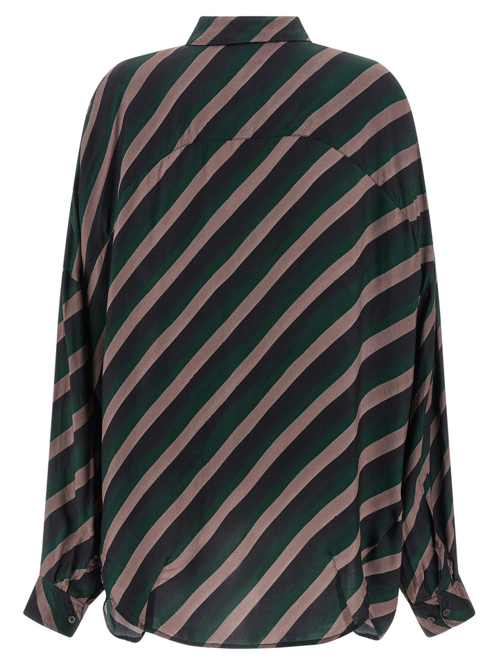 Dries Van Noten  Casia Shirt and Blouse - Green | e7a9f54365e1840d97f66c40695c18f2665dfff8