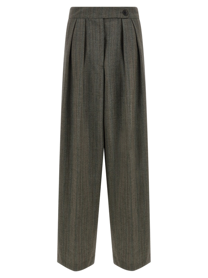 Dries Van Noten  Pamplona Pants - Gray | 16a98814b4de2eb3d91f8d026041531c922f3e54