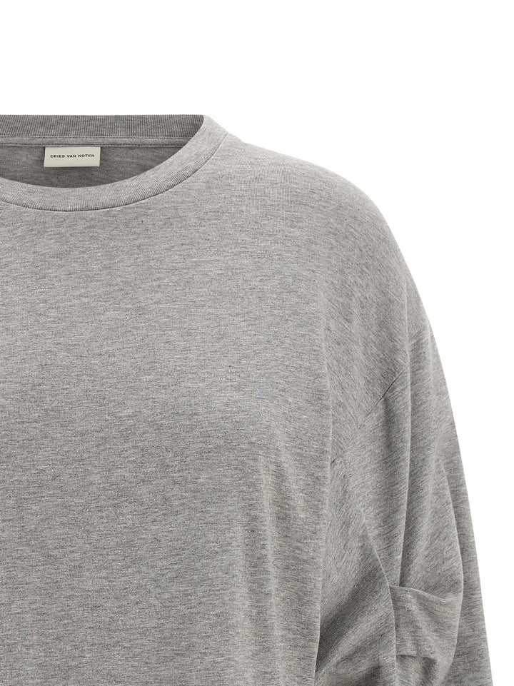 Dries Van Noten  Heynas T-shirt - Gray | 607569bca7d12dc37e847839832a75fafe19fb1d