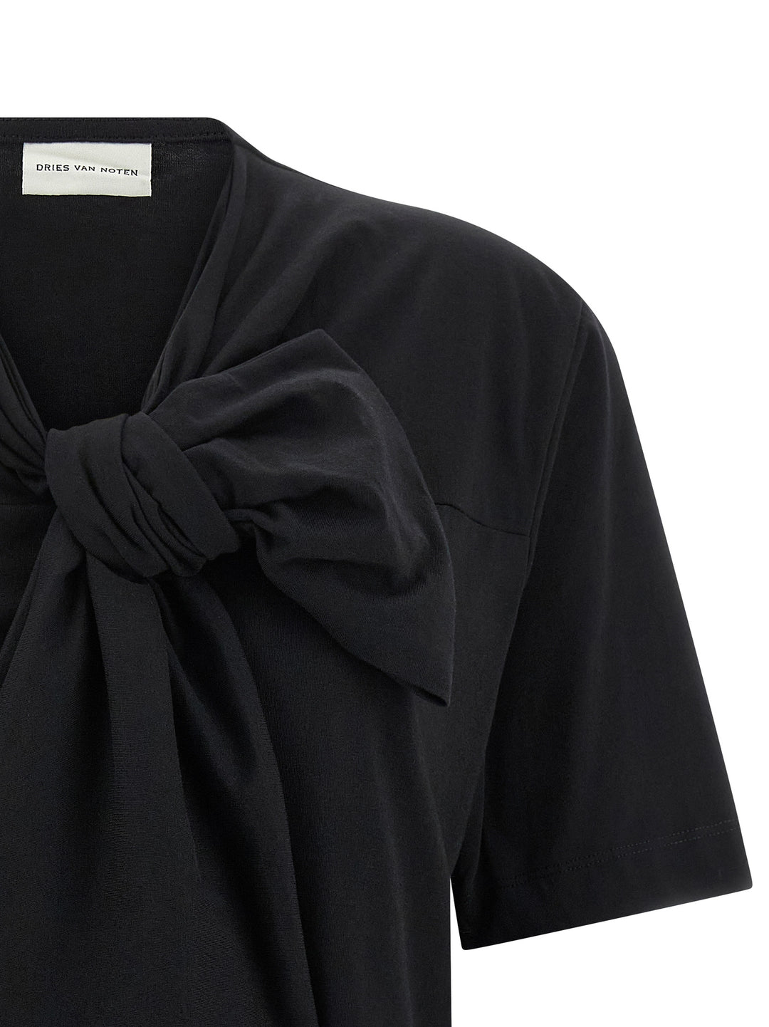 Dries Van Noten  Hebitta T-shirt - Black | 550cc28c3ce57f010dd88bdb3fac92c15607c5df