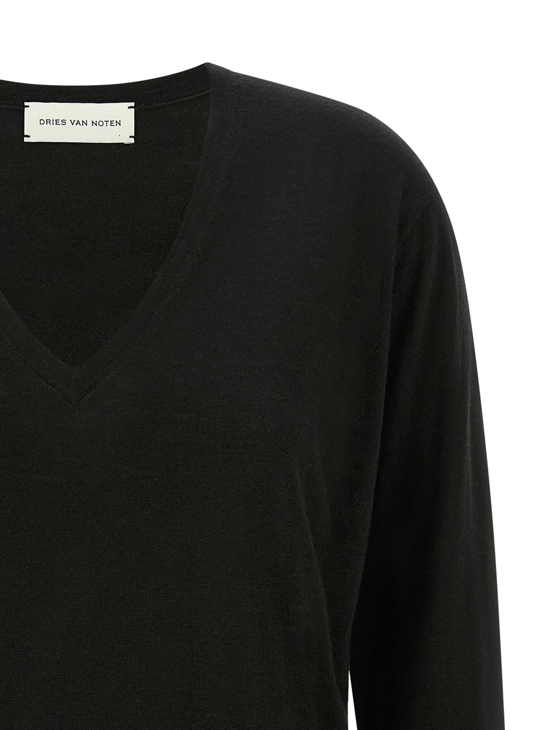 Dries Van Noten  Tuomas Sweaters and Cardigans - Black | 912e4227793503cdd5f86cb36c14f90e92a4b296