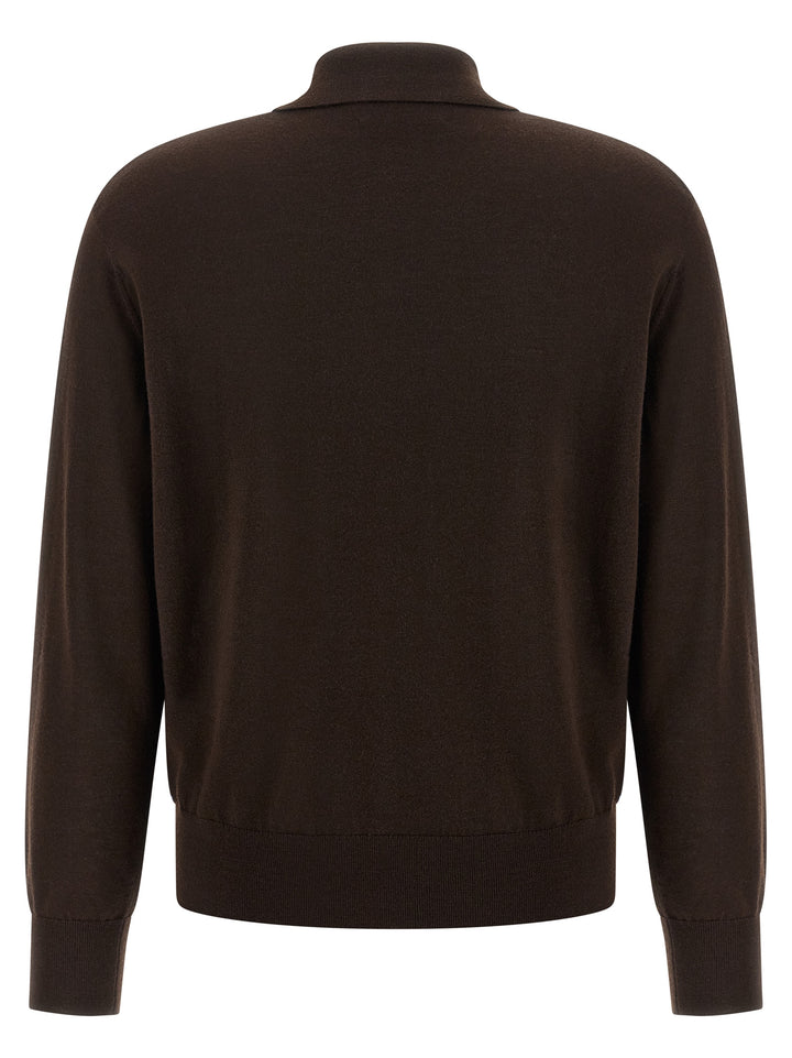 Dries Van Noten  Tuno Polo - Brown | b6c2c6e5b15a87289d8ca807250c846a05f962d0