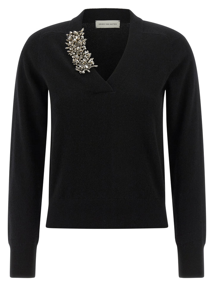 Dries Van Noten  Tinker Sweaters and Cardigans - Black | 8a4b0288c9d5d21a7f5de2c40eec3395edbae328