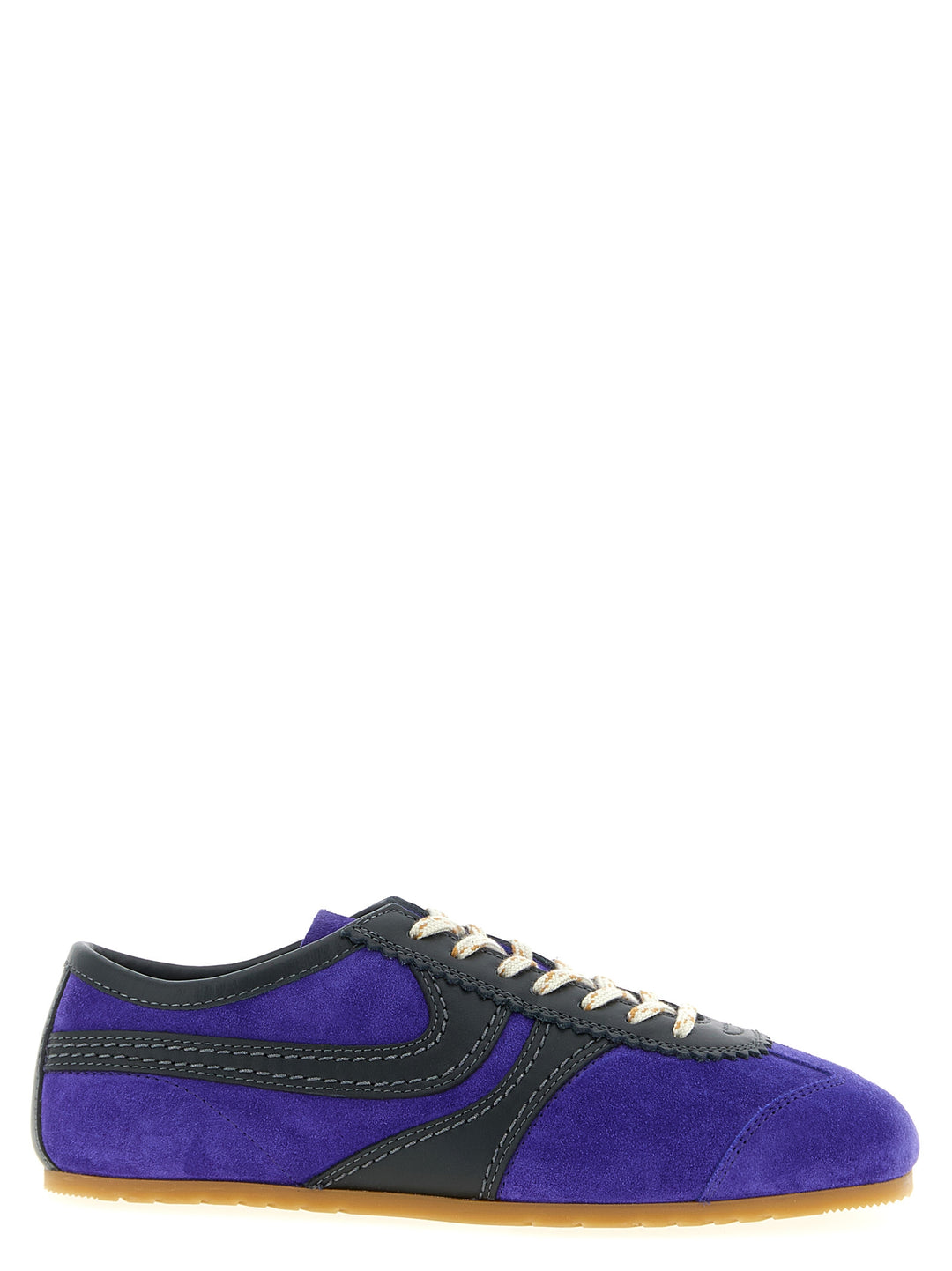 Dries Van Noten  Suede Sneakers - Purple | 262a4dde123b9a79f0b82f9af75c6fa97f02fbe4