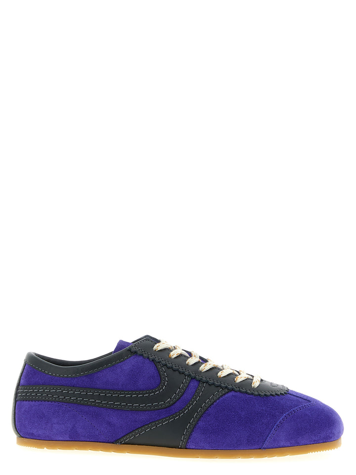 Dries Van Noten  Suede Sneakers - Purple | 262a4dde123b9a79f0b82f9af75c6fa97f02fbe4