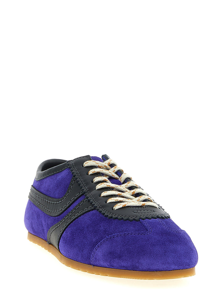 Dries Van Noten  Suede Sneakers - Purple | 18491702d64b07dc32fc8f988435ce38eac275bf