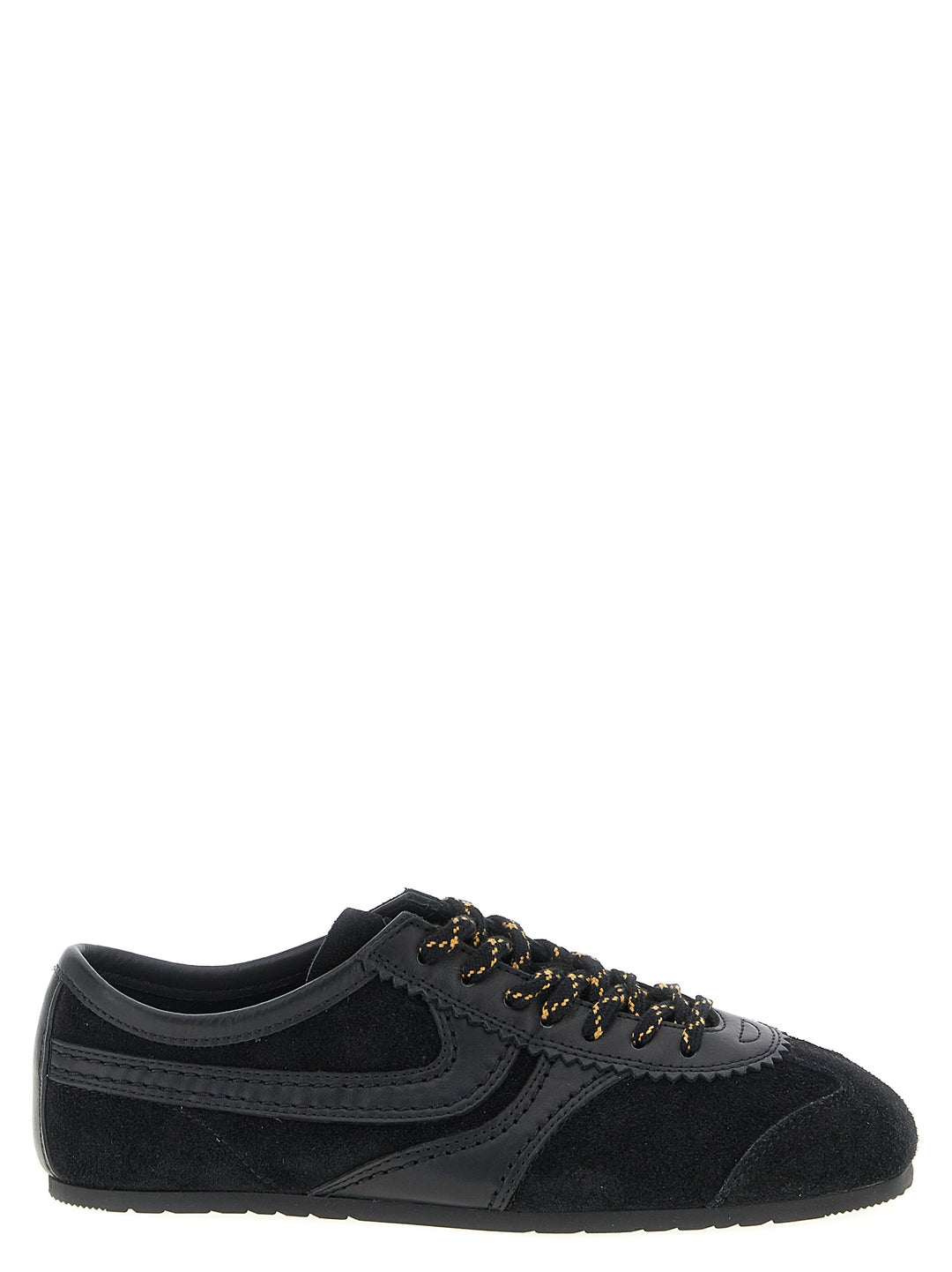 Dries Van Noten  Suede Sneakers - Black | 1f2156b47c840ca7d48c8f9984c0c7b8658bf3c1