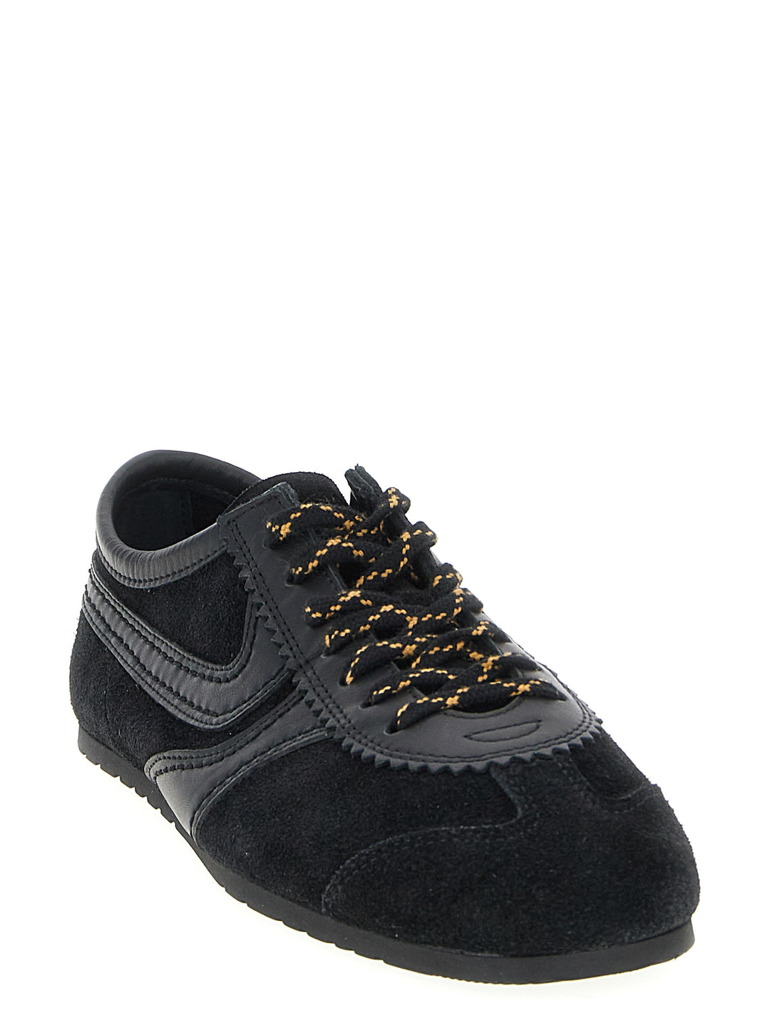Dries Van Noten  Suede Sneakers - Black | f030b62f878d494a206a1000945d6714fb028348