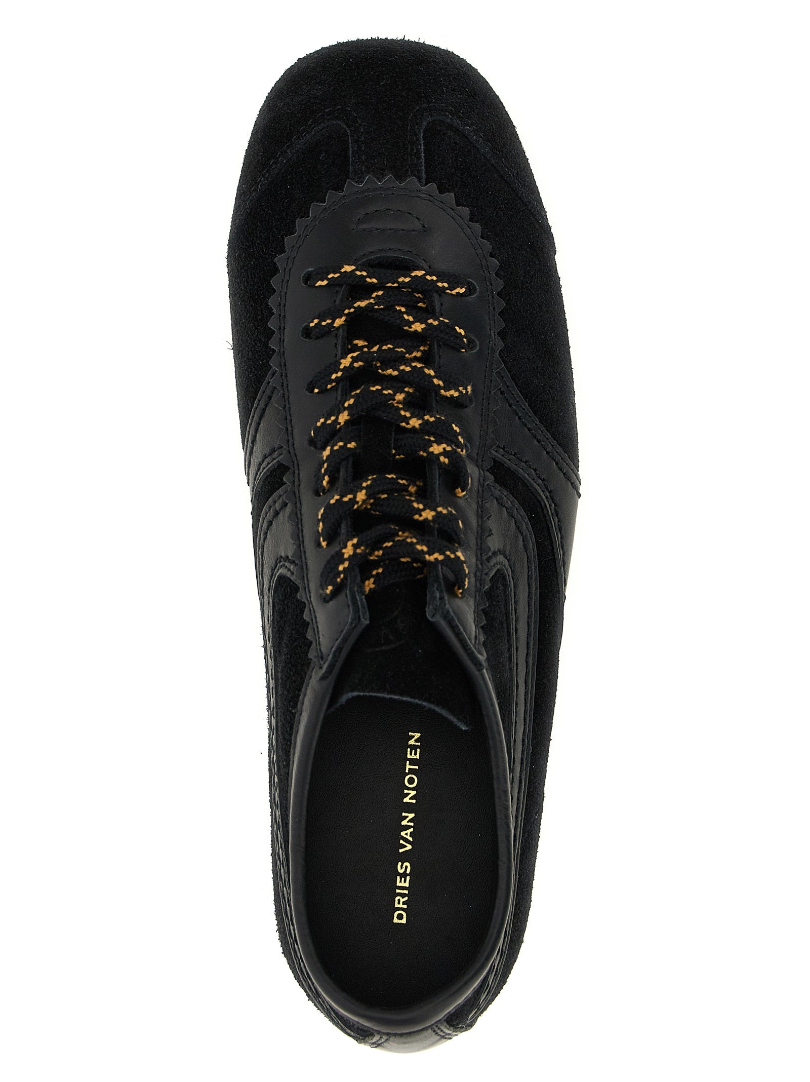 【Dries Van Noten】SUEDE SNEAKERS BLACK Dries Van Noten Suede Sneakers Black | Wanan Luxury