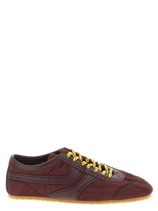 Nylon Sneakers Bordeaux
