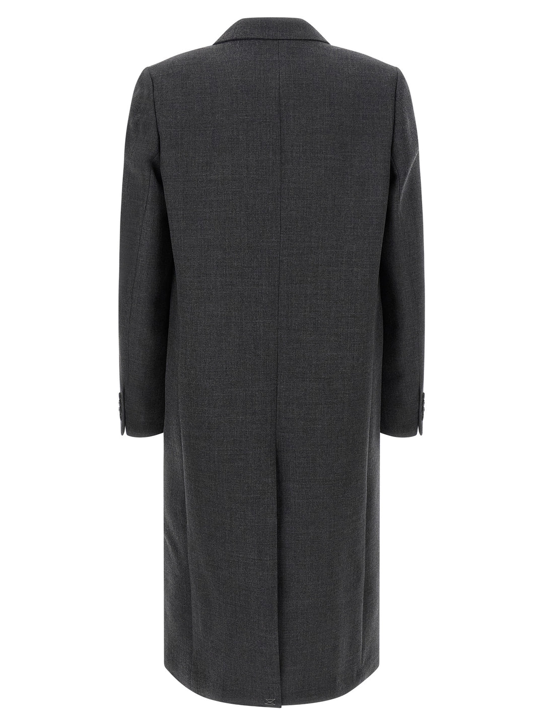 Dries Van Noten  Double-Breasted Coat Coats and Trench Coats - Gray | 0633b8daefdc4499a48af31d0c7c2503163da5b4