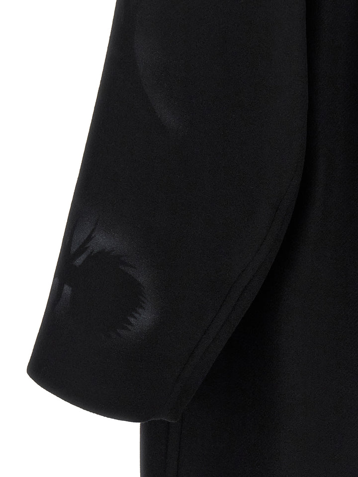 Dries Van Noten  Double-Breasted Coat Coats and Trench Coats - Black | 8ffcb26f4ff407493930cf68c3f83754e8bc97ae