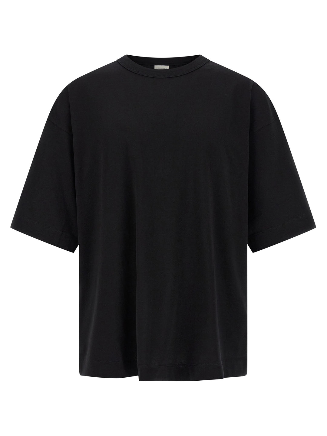 Dries Van Noten  Hein T-shirt - Black | 60794a9a7e1fc18cbe5e71cd188e94cb07114fc1