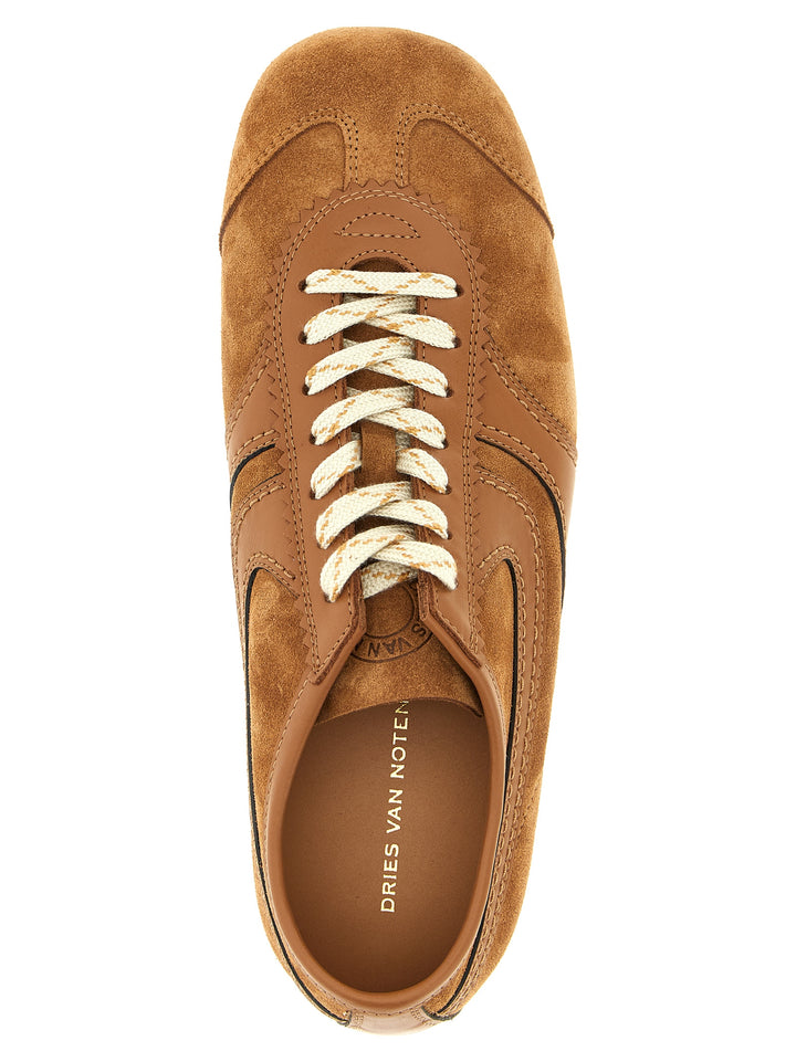 Dries Van Noten  Suede Sneakers - Brown | 7361a16df8694fabf821711f869d85d5147bcb0d