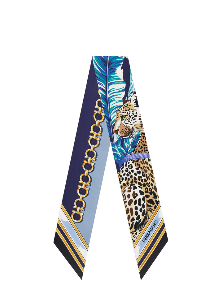 Ferragamo Scarfs - BLUE | 9d7afacd3c050cd657bb964859e4b1b4b434cb3e