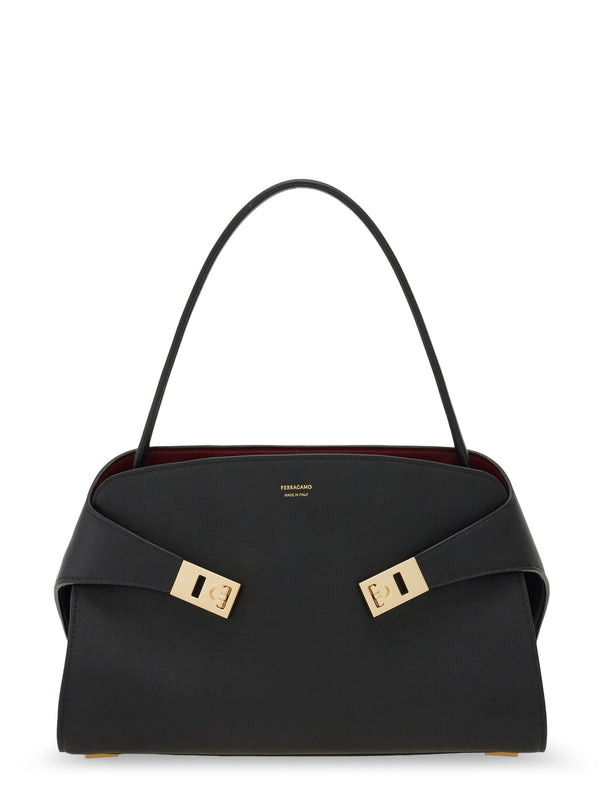 Hug Soft M Leather Shoulder Bag
