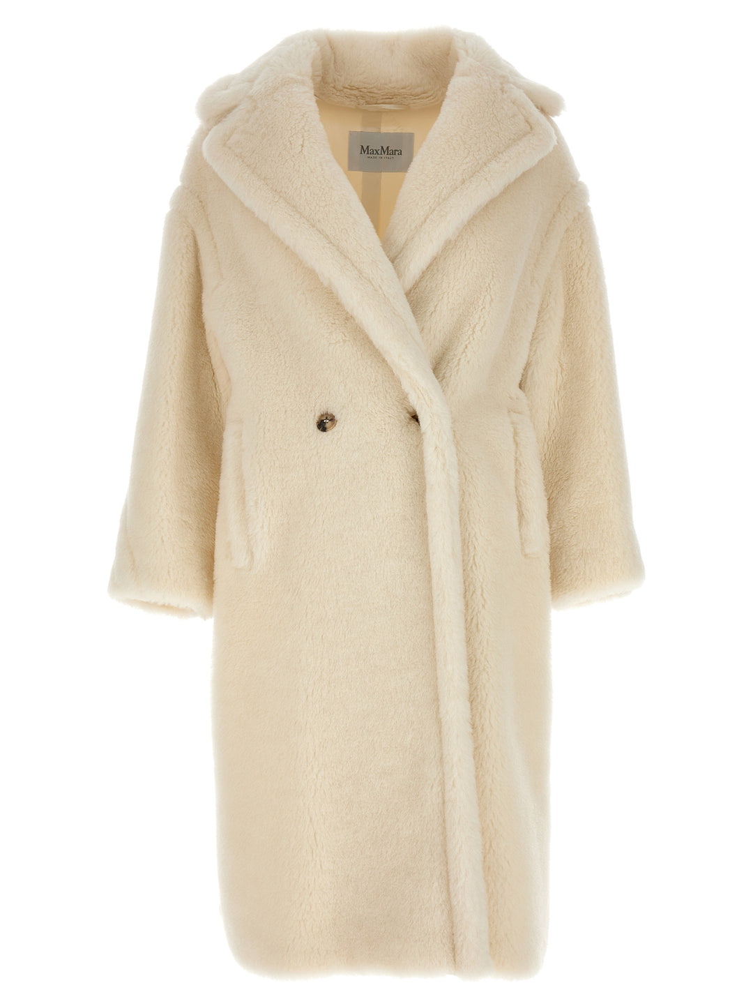 Max Mara Tedgirl - Teddy Bear Icon Coats and Trench Coats - White | d87340617590a7db6617a03d65b410f600acf80e