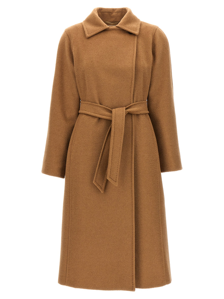 Max Mara Manuela Icon Coat Coats and Trench Coats - Brown | 244a7ea11f2b923b366a09e57a3d64497e02a4e5
