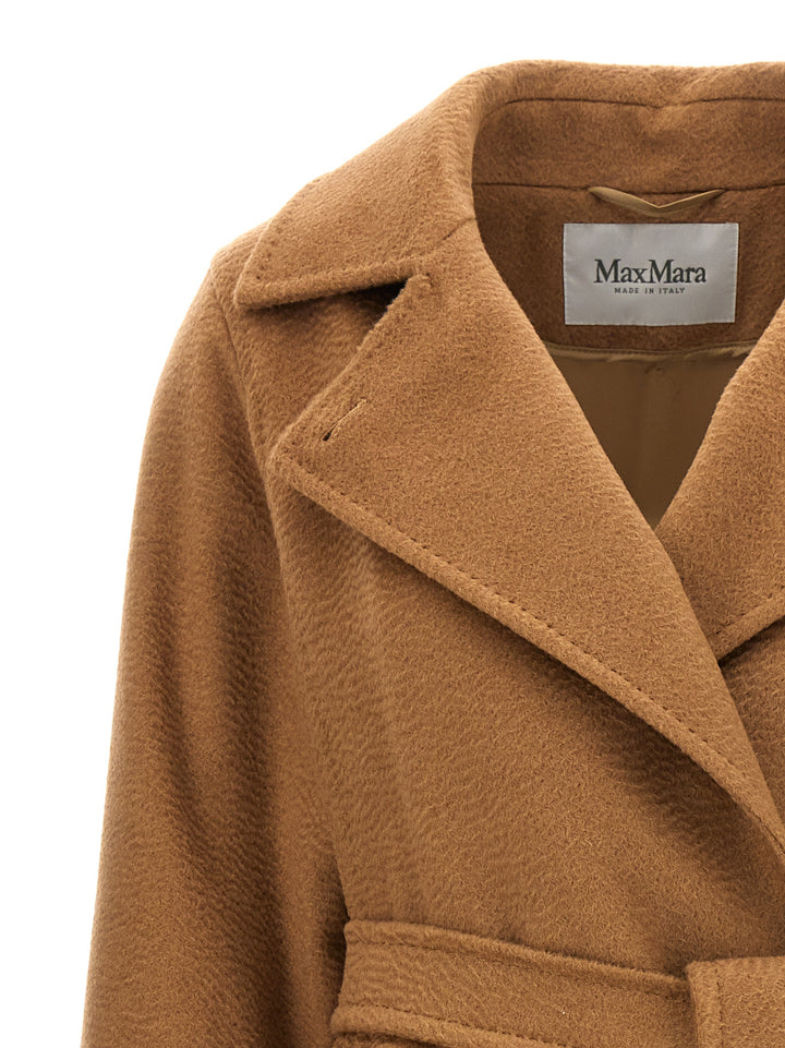 Max Mara Manuela Icon Coat Coats and Trench Coats - Brown | 69a1254705a075770191979d4e04bfb4183642e5