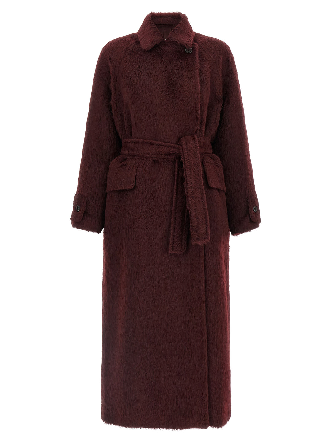 Max Mara Albata1234 Coats and Trench Coats - Bordeaux | 4eae280faf1041dabac14d1266a54ee7b1e3c815