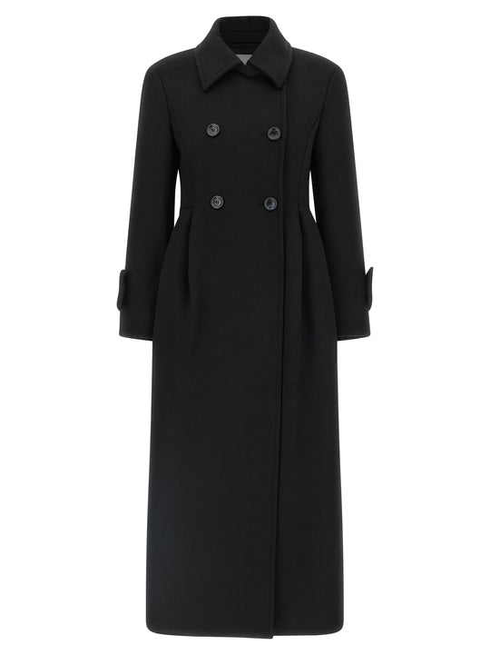 Beati1234 Coats And Trench Coats Black
