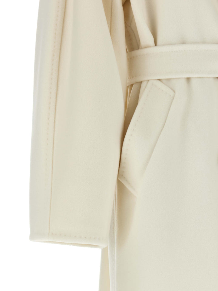 Max Mara Madame - 101801 Icon Coat Coats and Trench Coats - White | 67d123cbc6d9ec24a3f3498626630fe8f4911db1