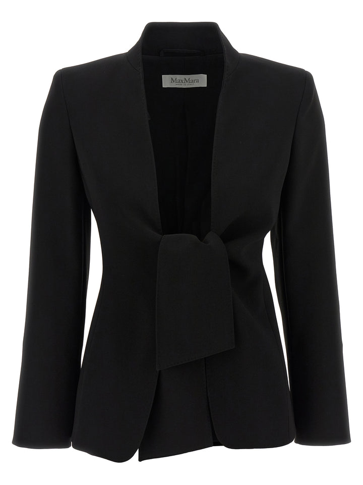 Max Mara Ghiotto BlazerS - Black | 8246e6b34259d934a49da0b2e2174eab1d537b6c