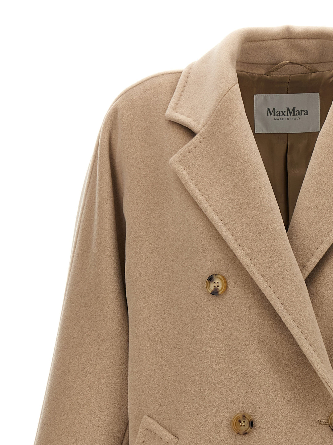 Max Mara Rebus - 101801 Icon Coat Coats and Trench Coats - Beige | 4ed82a71fe6656badb2d3a3edb2bdbdd78c071c9