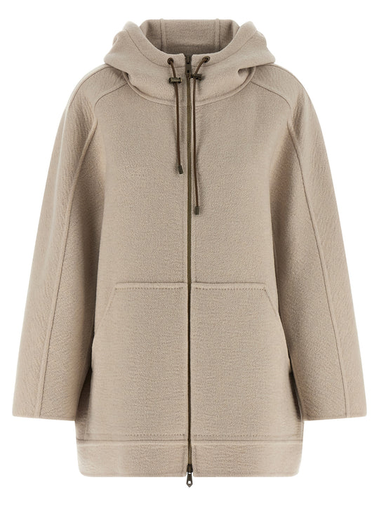 Gradi Coats And Trench Coats Beige