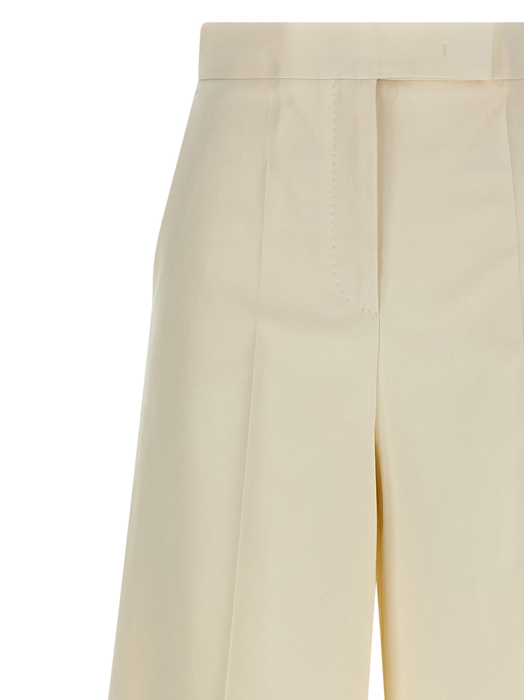 Max Mara Finish Pants - White | b67c4775eafe19494ff3df55802a848e08f9efdc