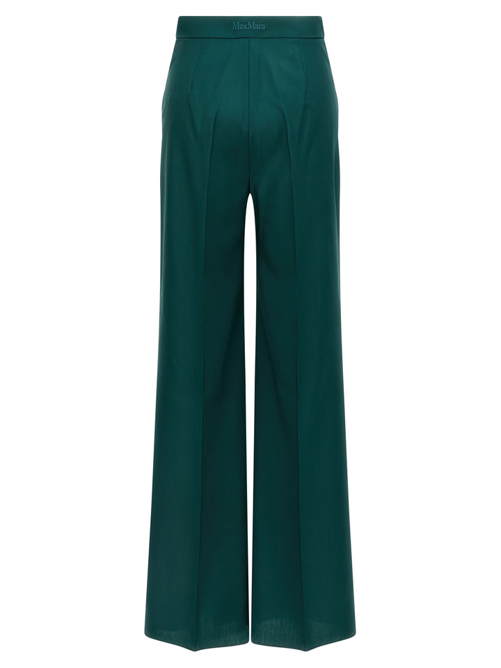 Max Mara Fernet Pants - Green | 083dad6732781d783e88a471ddce09493520ecea
