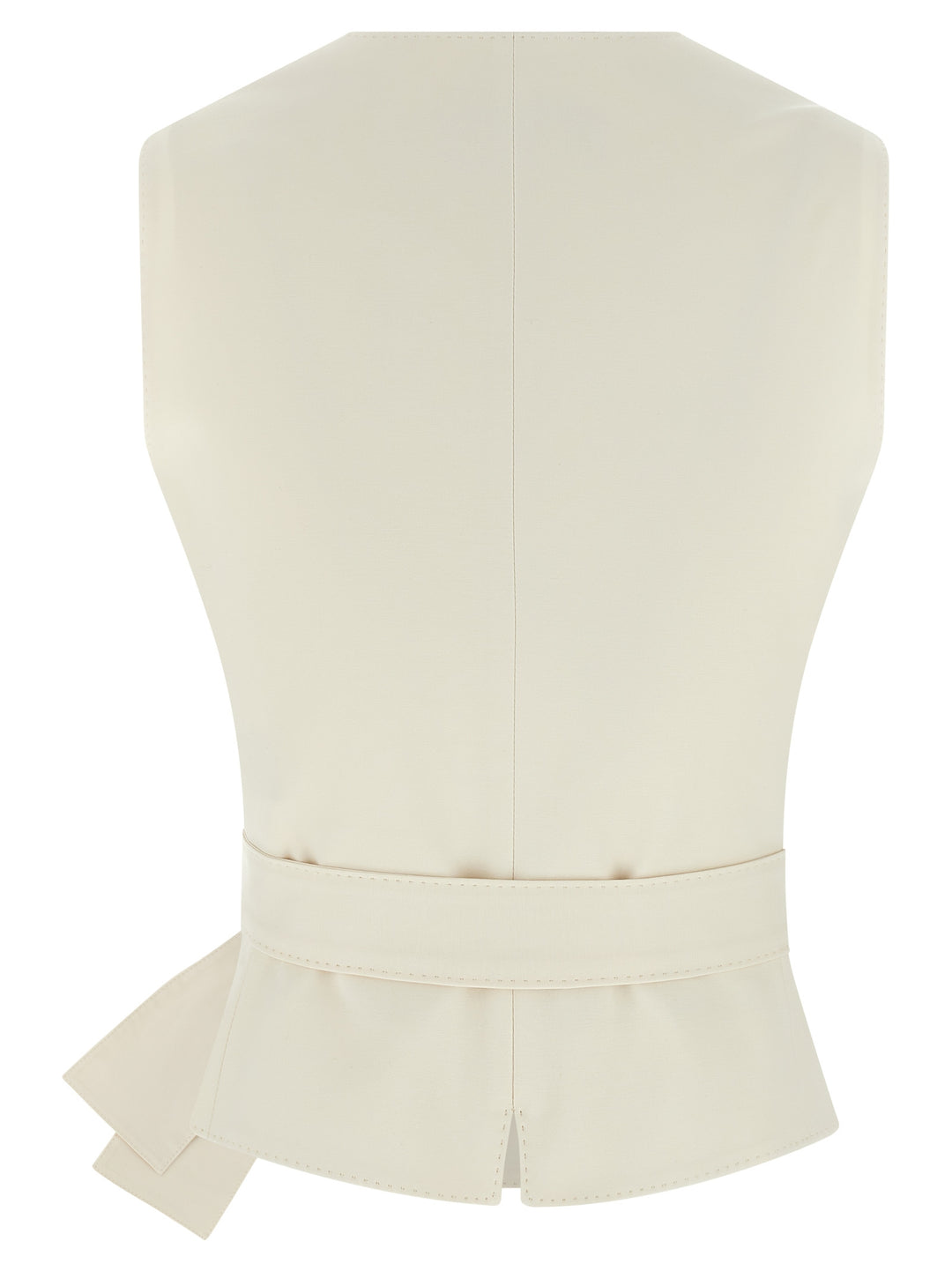 Max Mara Zampa Gilet - White | efb408149fc813255d36ec7f2a8600d1b19b39f8