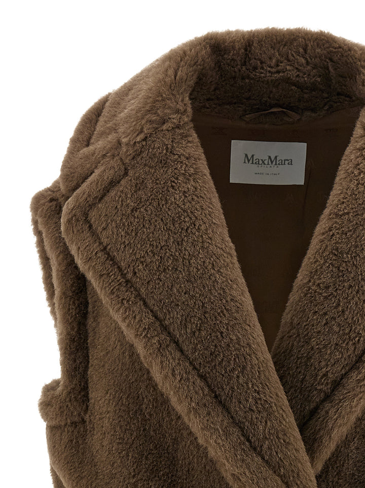 Max Mara Bormida1234 Gilet - Brown | 811156231645052992113507cb2fa2336b851aeb